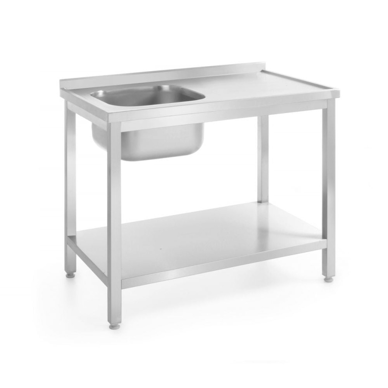 Table d’évier avec étagère – vissée