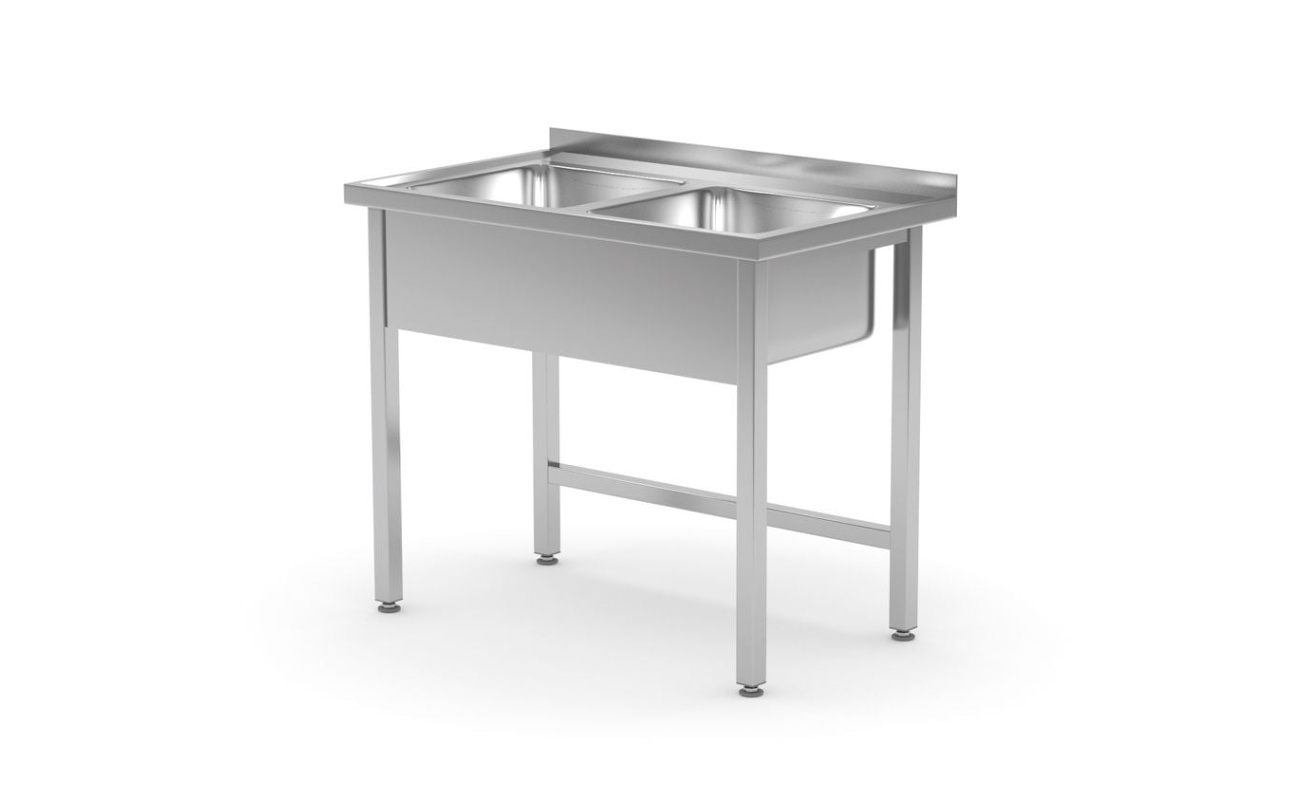 Table avec 2 éviers – soudée
