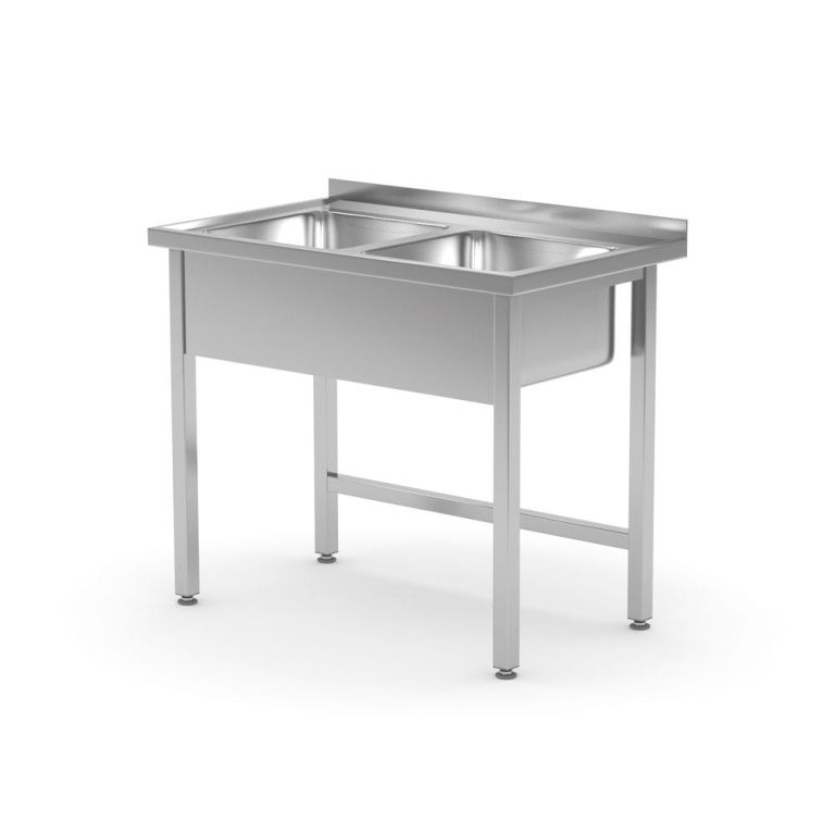 Table avec 2 éviers – soudée