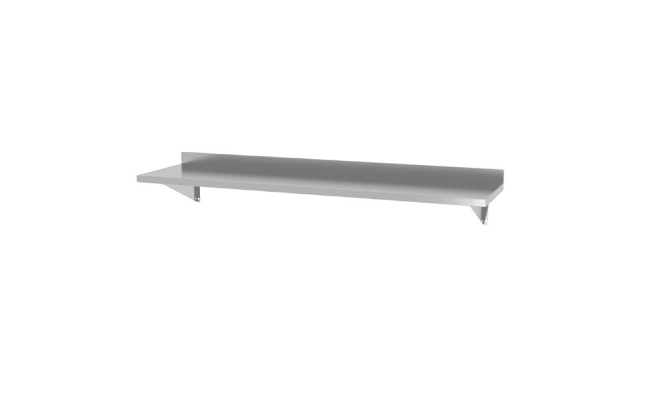 Étagère murale avec 2 supports