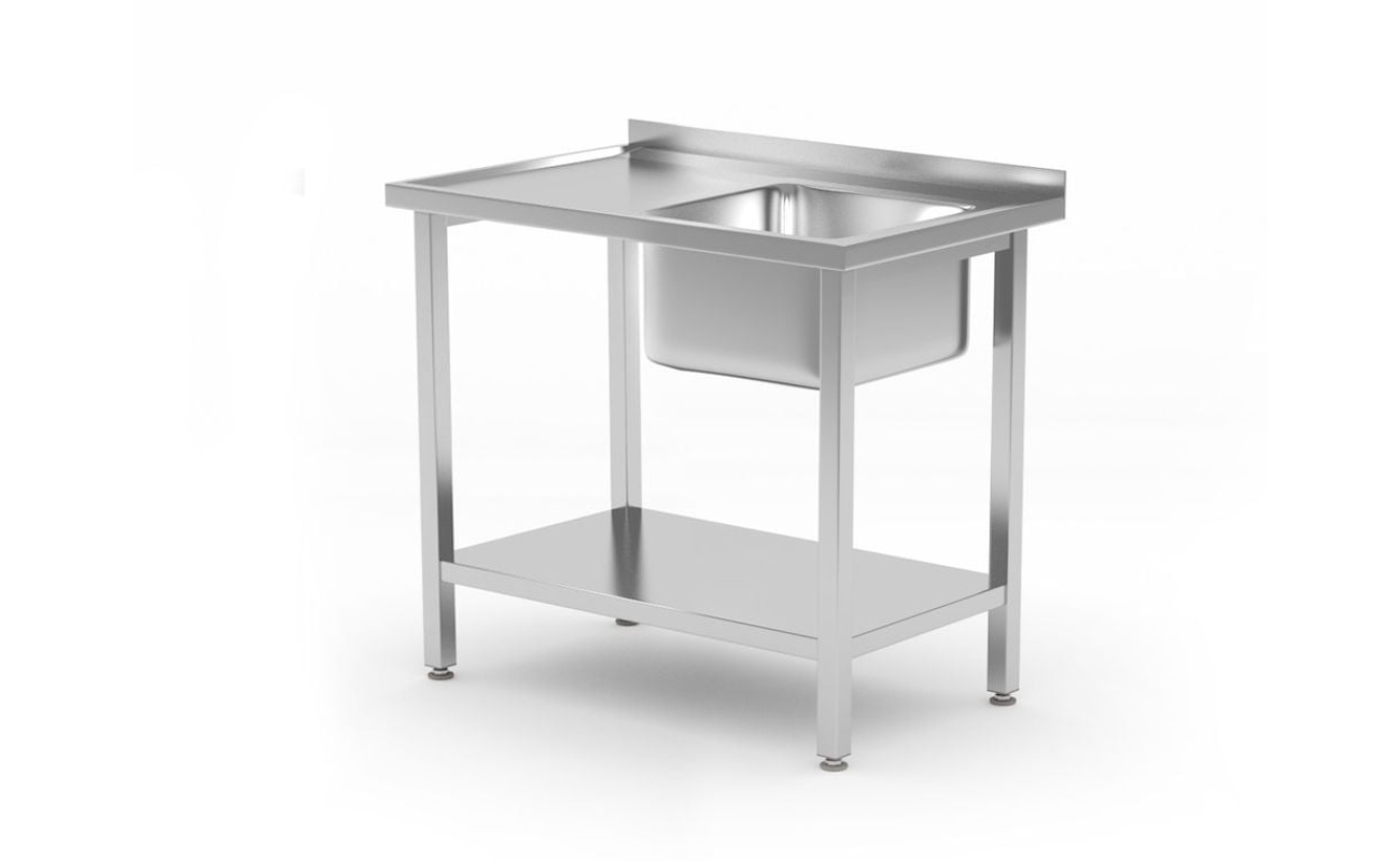 Table d’évier avec étagère