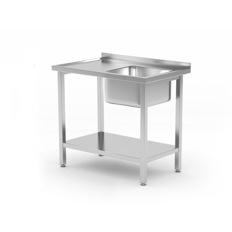 Table d’évier avec étagère