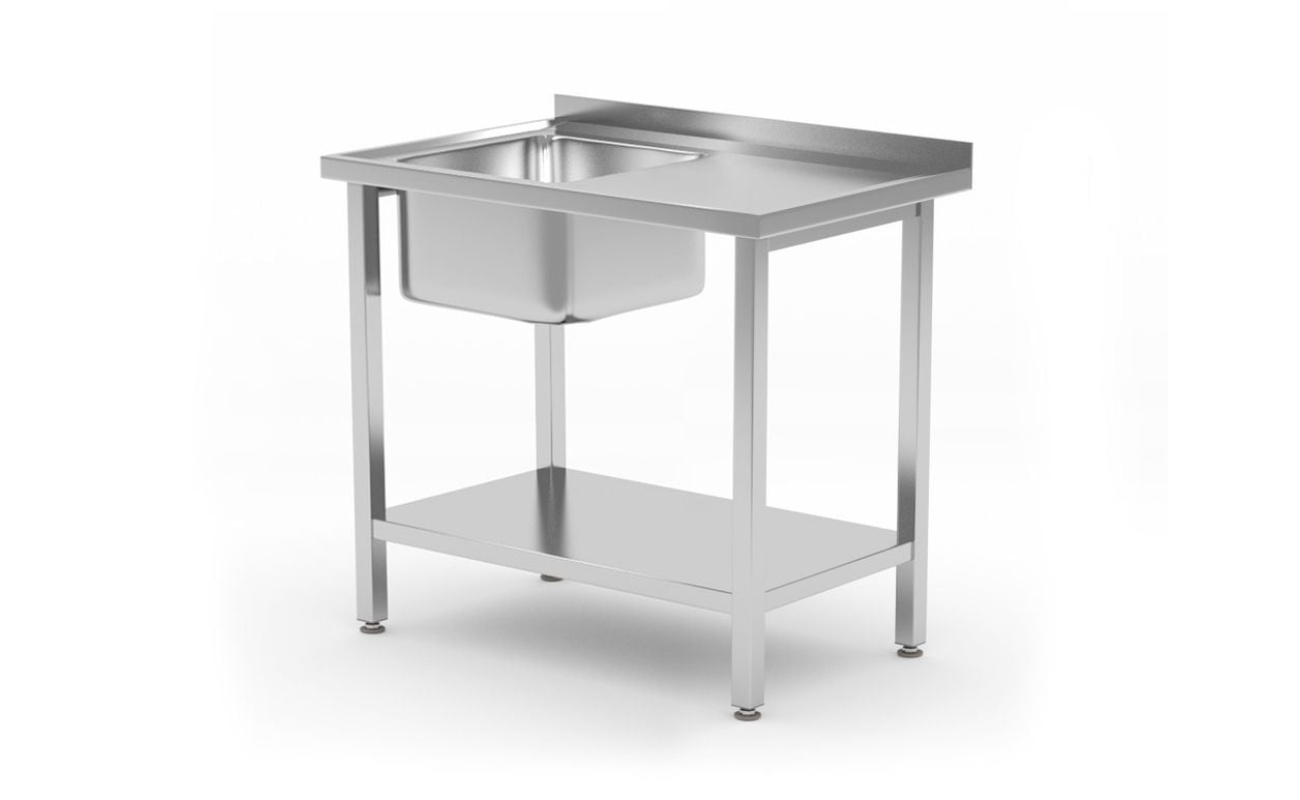 Table d’évier avec étagère