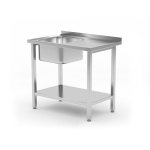 Table d’évier avec étagère
