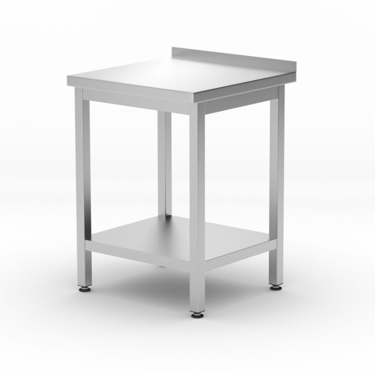 Table de travail murale avec étagère - vissée