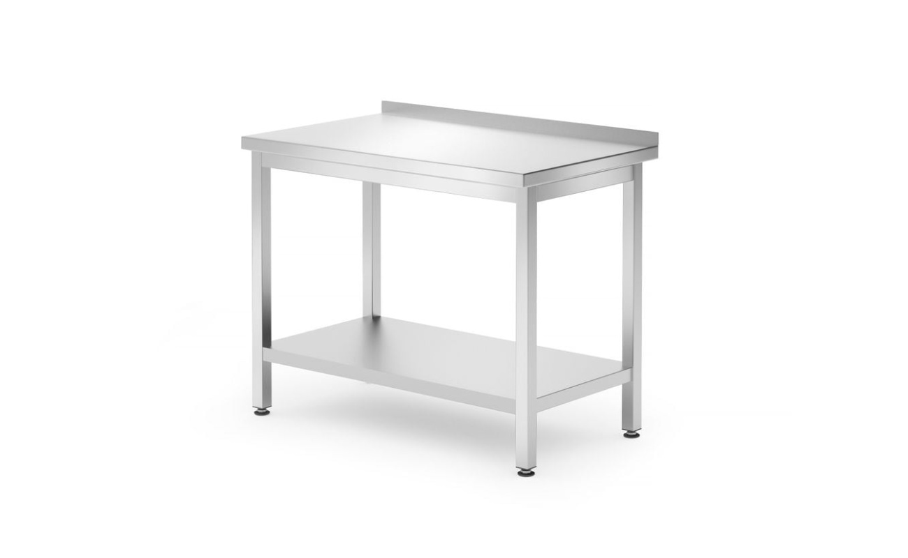 Table de travail murale avec étagère - vissée