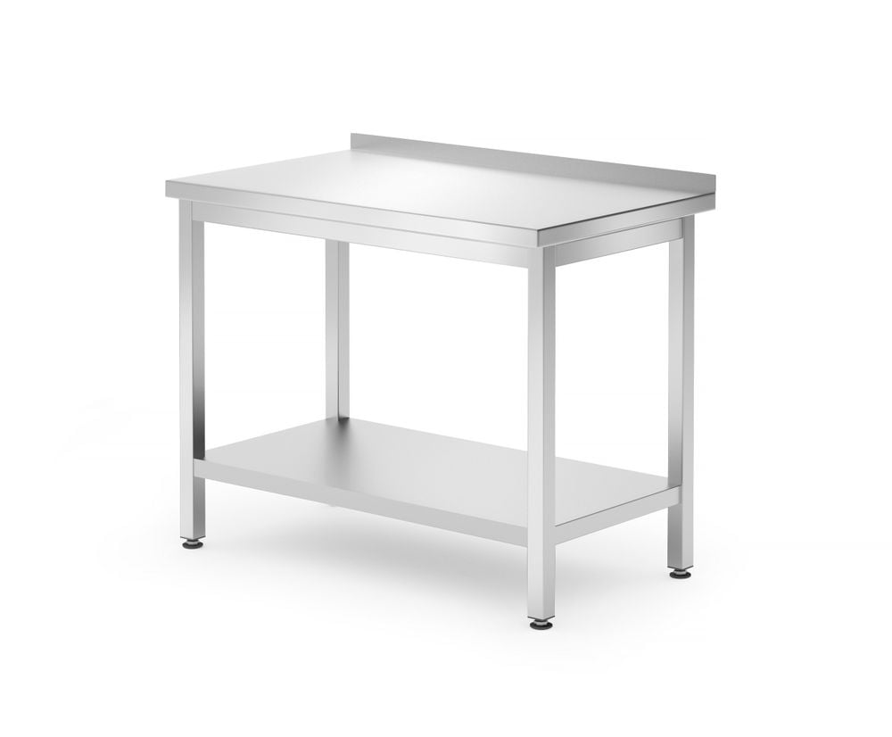 817278 Table de travail murale avec étagère - vissée