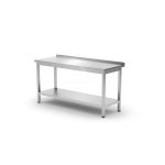 Table de travail murale avec étagère - vissée