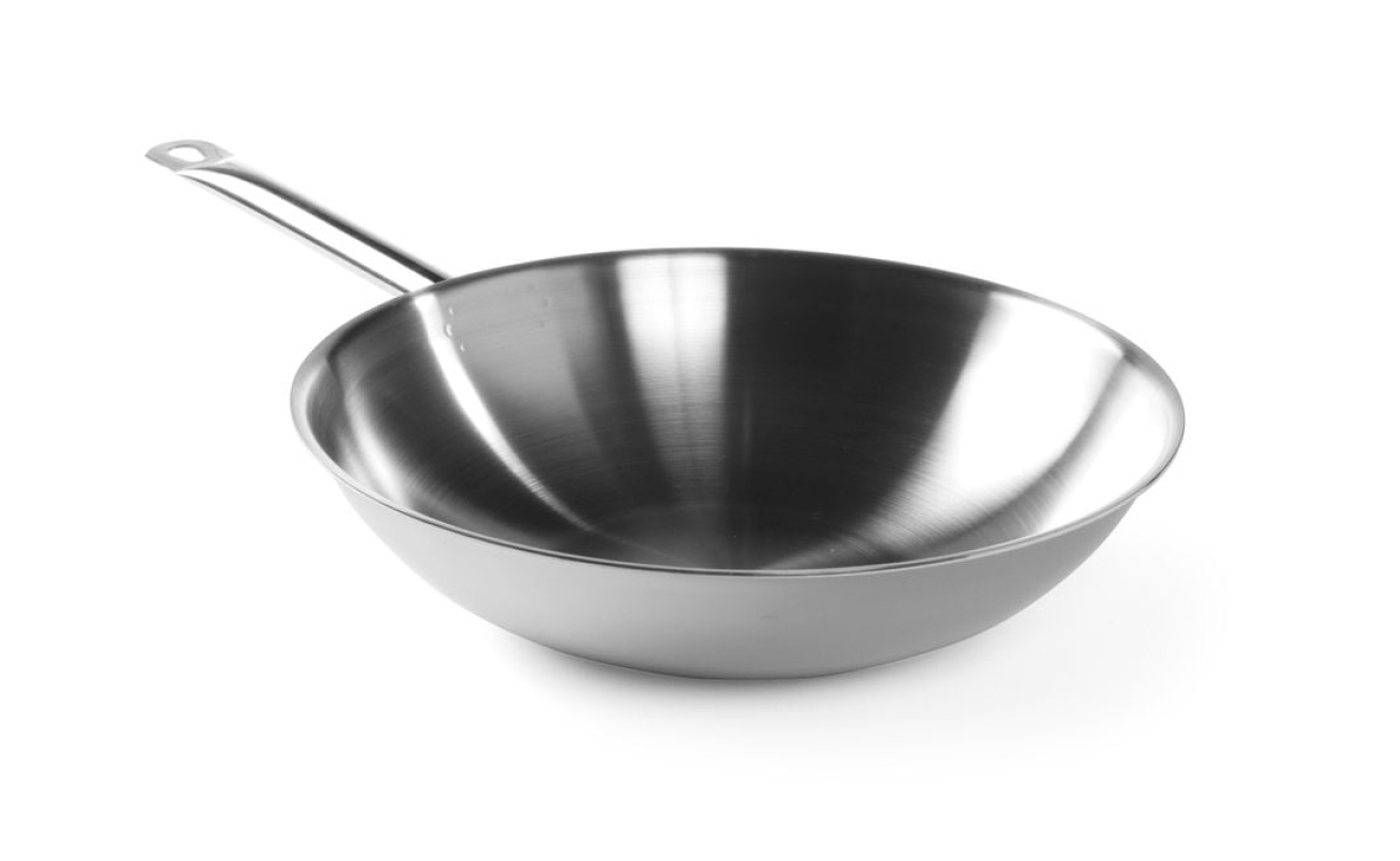 Wok 3-ply - sans couvercle