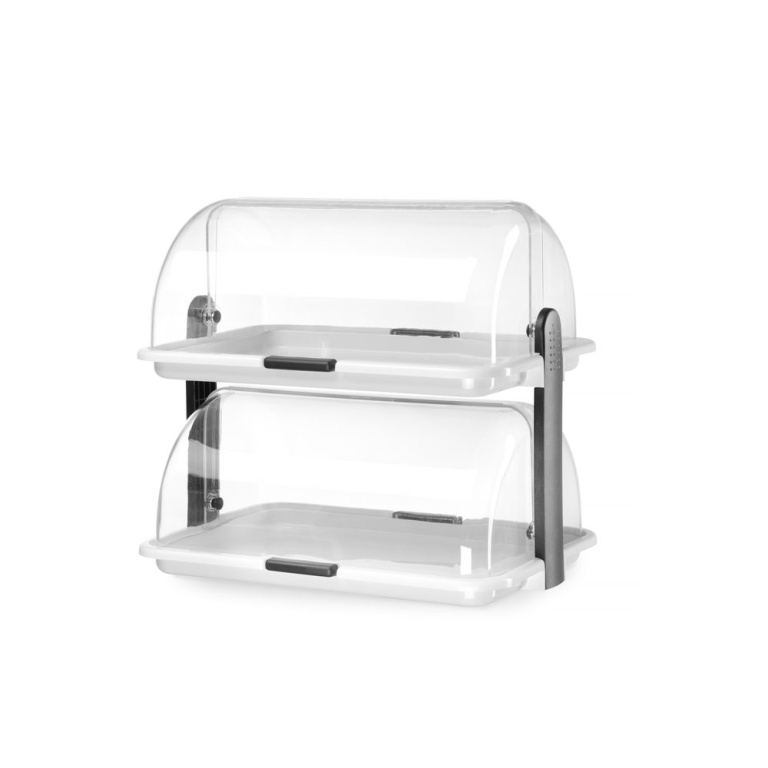 Vitrine à couvercle coulissant Roll top - double_2