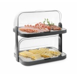 Vitrine à couvercle coulissant roll-top Duo UNIQ - double_2