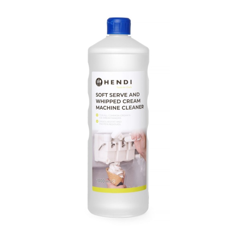 Nettoyant pour machine à crème glacée et chantilly