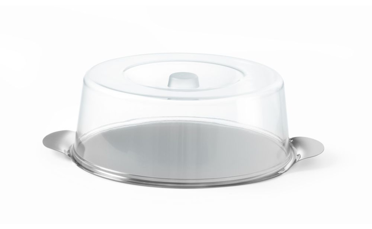Plateau rond avec couvercle