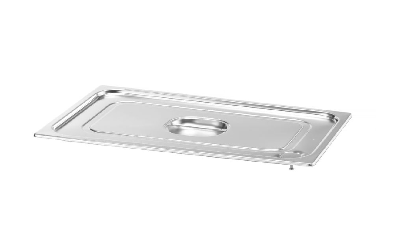 Couvercle pour bacs GN avec bord en silicone