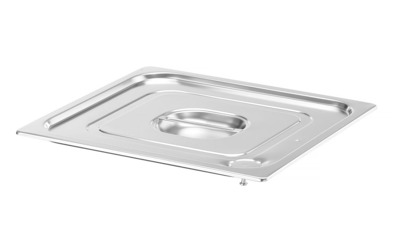 Couvercle pour bacs GN avec bord en silicone