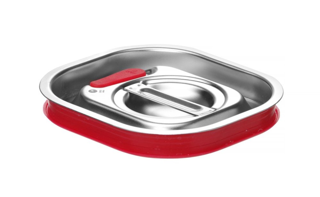 Couvercle gastronorme avec bord en silicone