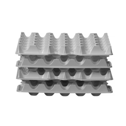 Set de 4 plateaux à œufs pour HENDI OVOBOX 120