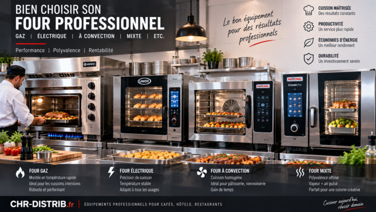 Choisir un four professionnel : gaz, électrique, convection ou mixte 52 Choisir un four professionnel : gaz, électrique, convection ou mixte