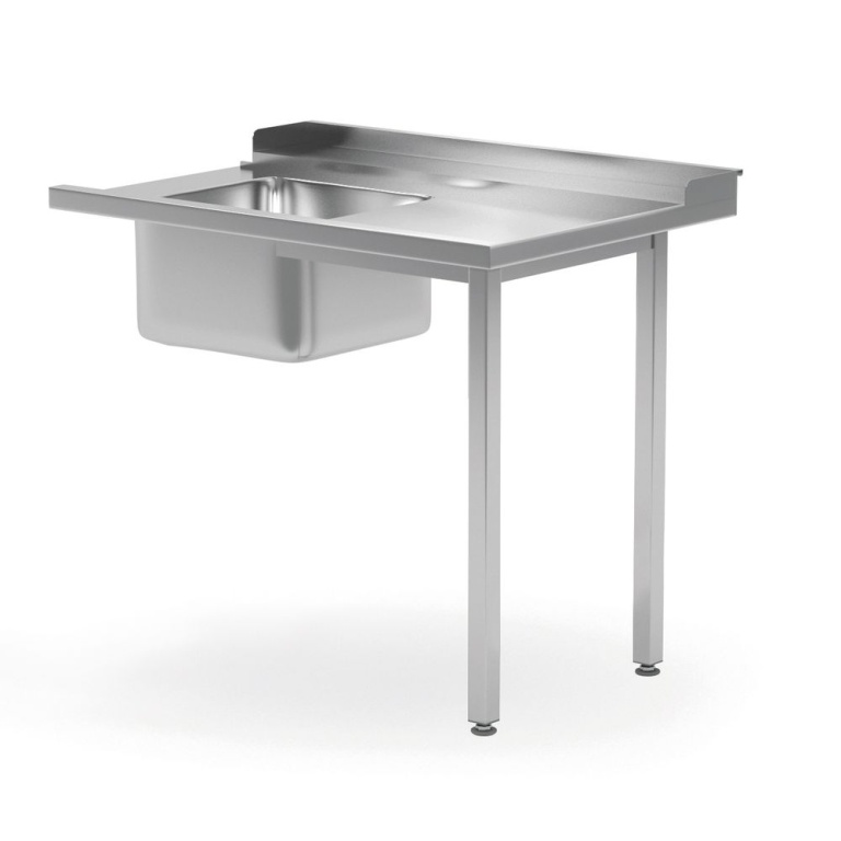 Table de chargement pour lave-vaisselle avec évier