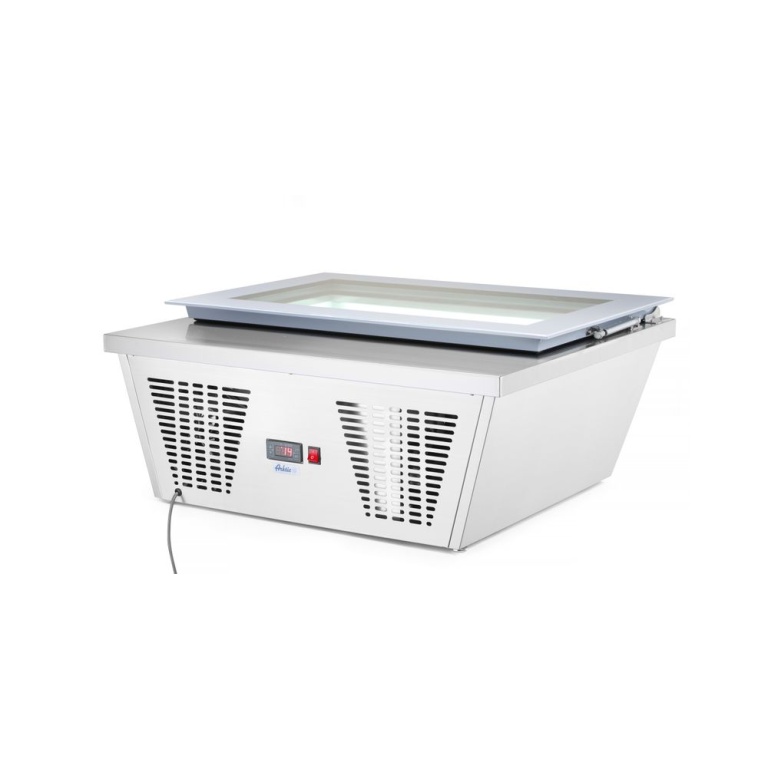 Vitrine réfrigérée négatif pour crème glacée_2