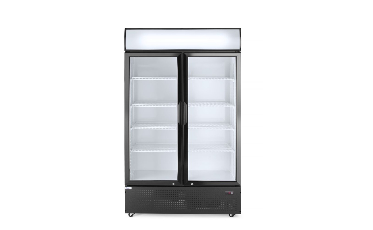 Armoire réfrigérée avec caisson lumineux