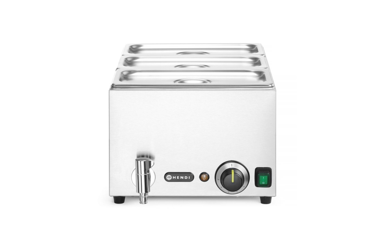 Set bain-marie avec robinet de vidange Ranger