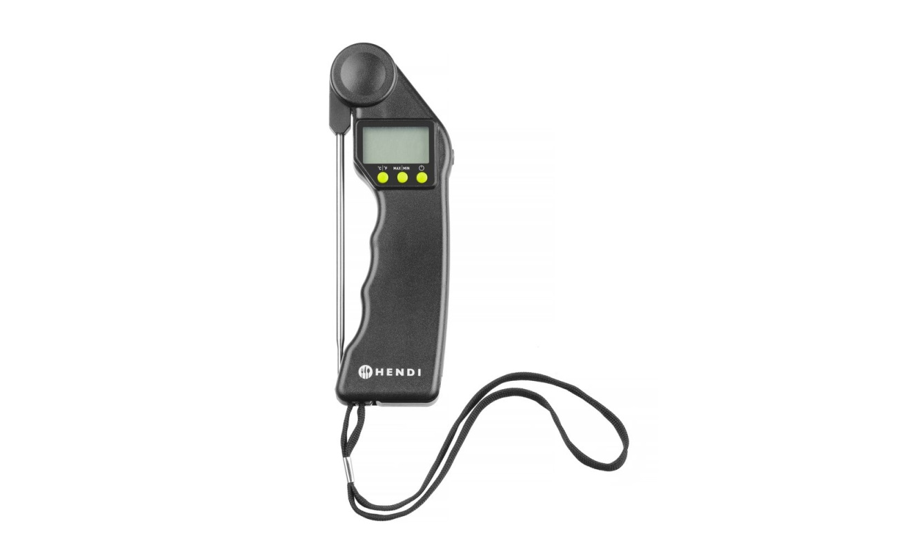 Thermomètre numérique avec sonde pliable