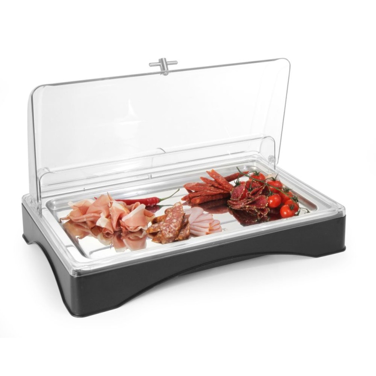 Vitrine réfrigérante avec couvercle - Gastronorme 1/1_2