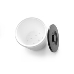 Seau à glaçons blanc double paroi_4