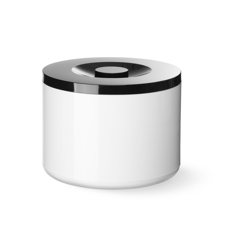 Seau à glaçons blanc double paroi