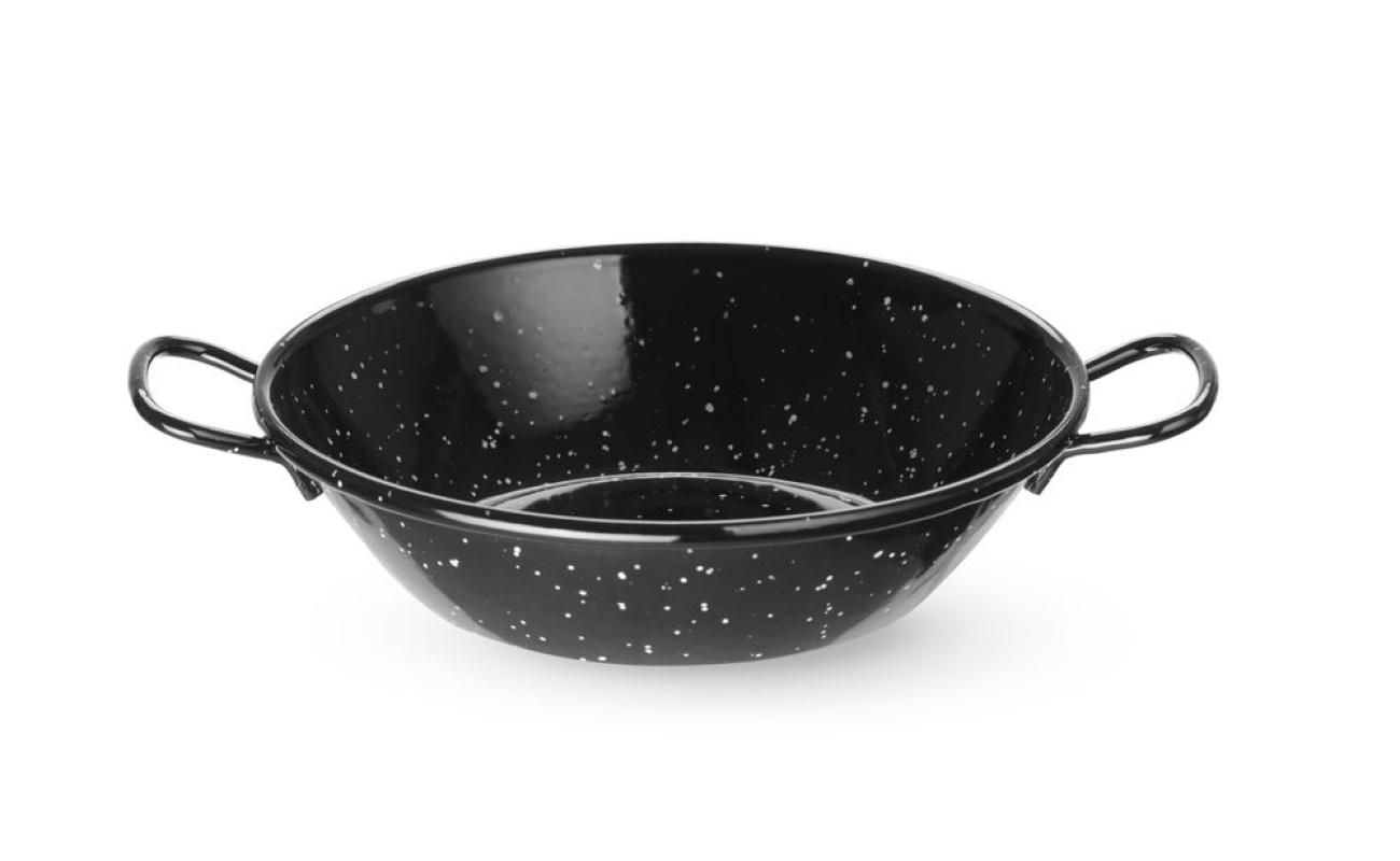 Plats paëlla émaillés