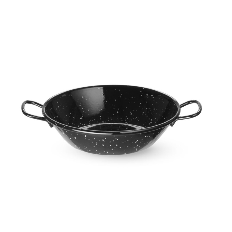 Plats paëlla émaillés