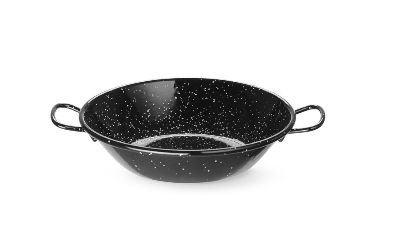 Plats paëlla émaillés