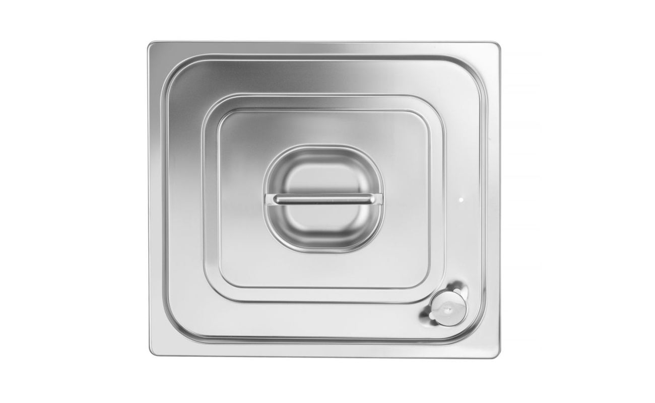Couvercle pour bacs GN avec bord en silicone_2