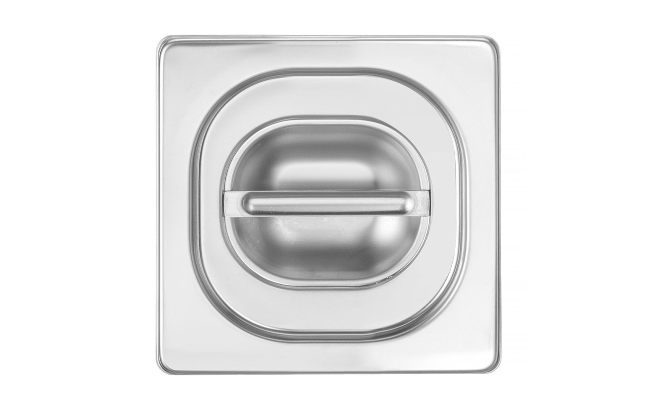 Couvercle pour bacs GN avec bord en silicone