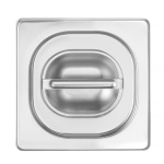 Couvercle pour bacs GN avec bord en silicone