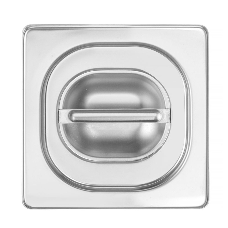 Couvercle pour bacs GN avec bord en silicone