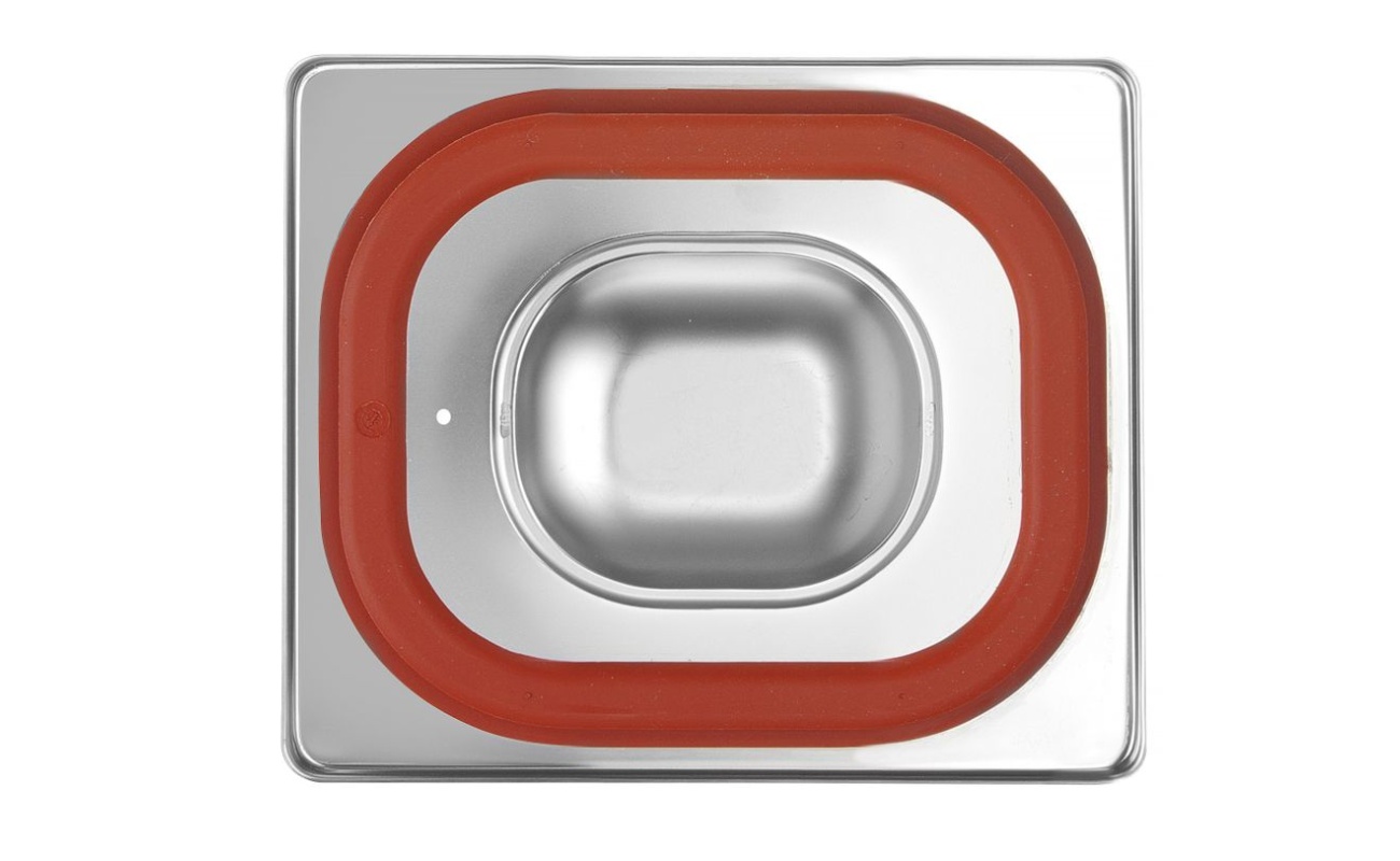 Couvercle pour bacs GN avec bord en silicone_2