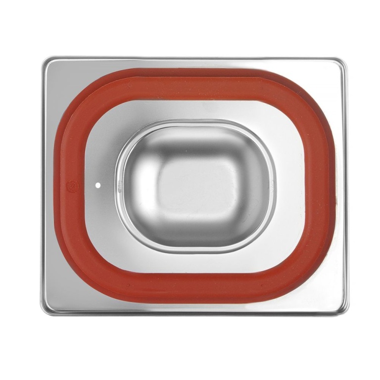 Couvercle pour bacs GN avec bord en silicone_2