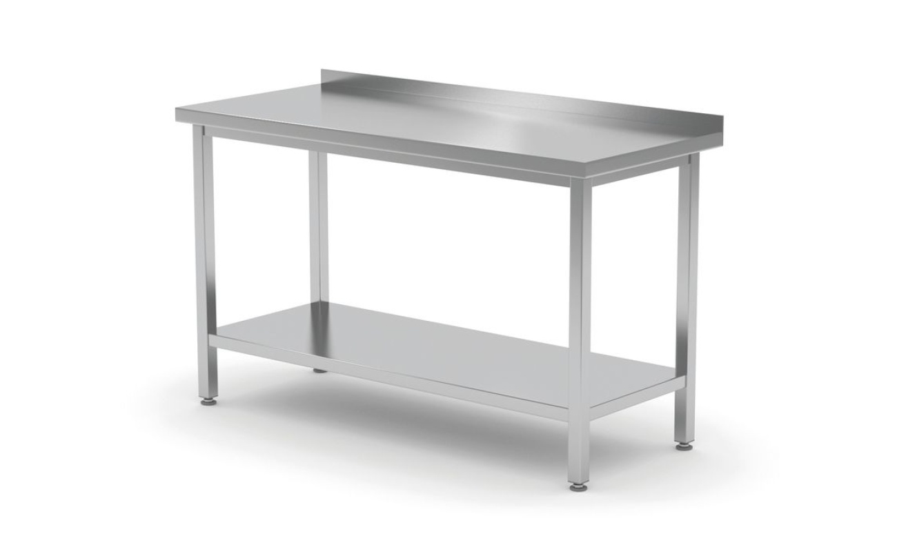 Table murale avec étagère – vissée