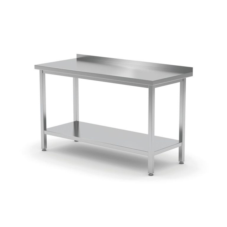 Table murale avec étagère – vissée