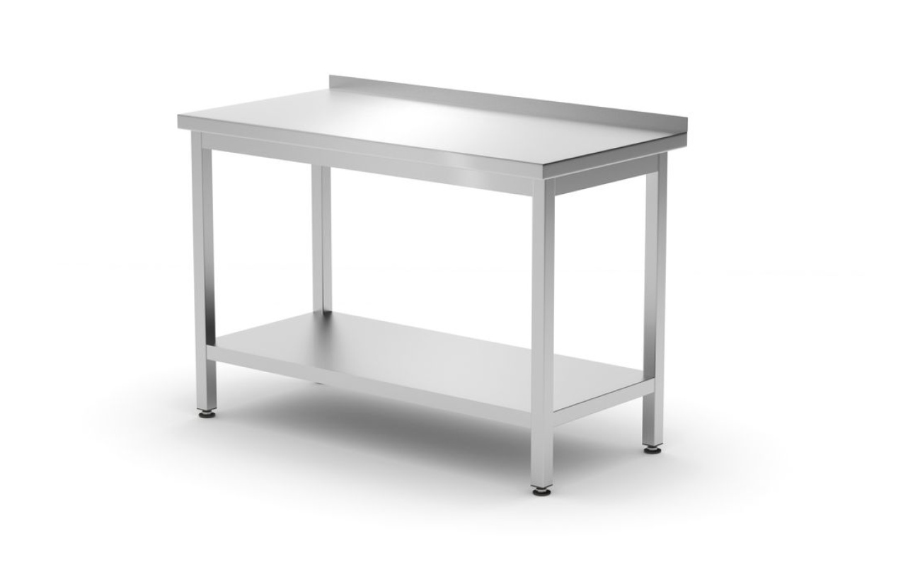 Table murale avec étagère – vissée
