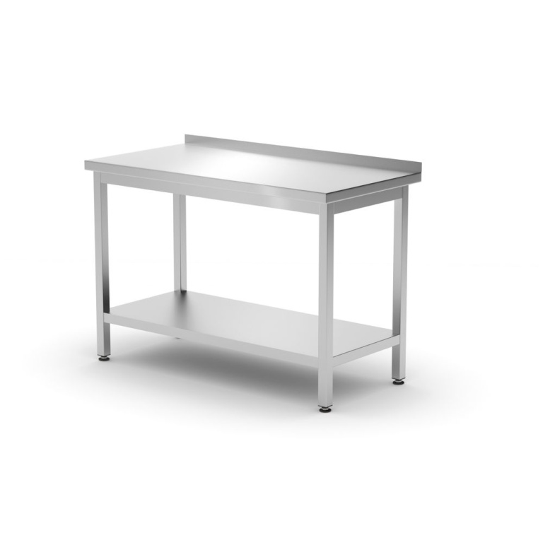 Table murale avec étagère – vissée