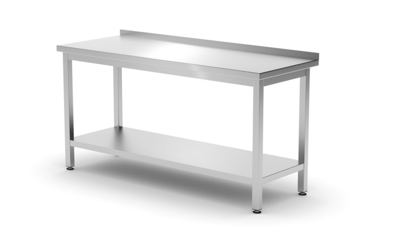 Table murale avec étagère – vissée