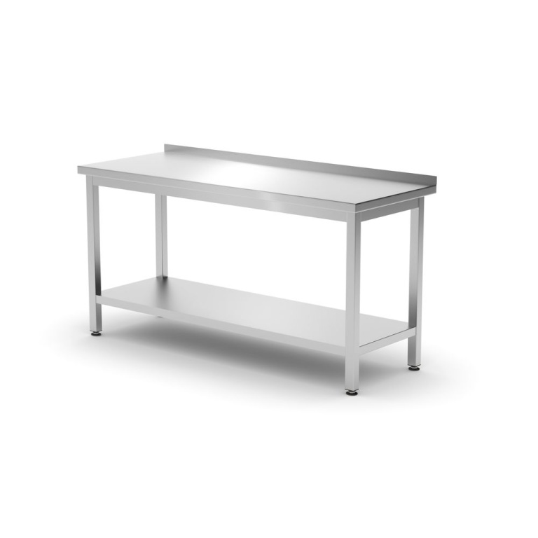 Table murale avec étagère – vissée