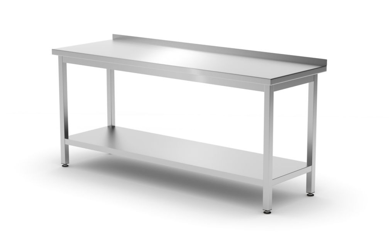 Table murale avec étagère – vissée