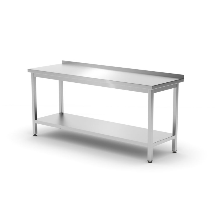 Table murale avec étagère – vissée