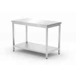 Table centrale avec étagère – vissée