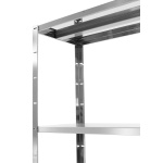 Rack de stockage avec 4 étagères pleines – vissé_2