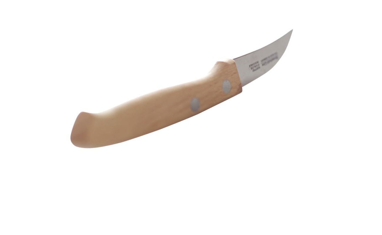 Couteau éplucheur avec manche en bois_2